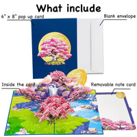 Garden Fountain Pop Up Card – 3D Floral Water Feature with Butterflies and Roses – Elegant Mother’s Day, Birthday, Thank You, Anniversary Greeting Card for Mom, Wife, Grandma, Her